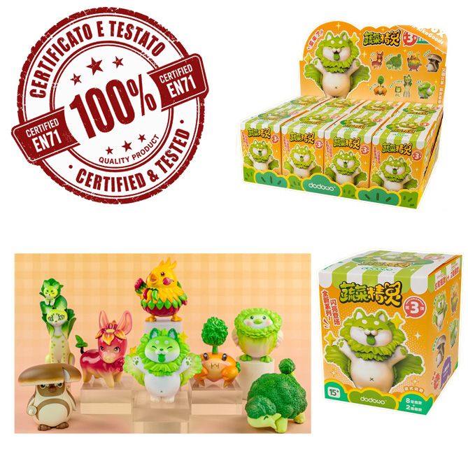 VEGETABLES Fairy 3rd cm Personaggini In blind box (xcm) In espo da 8pz 10ass…x8…x96